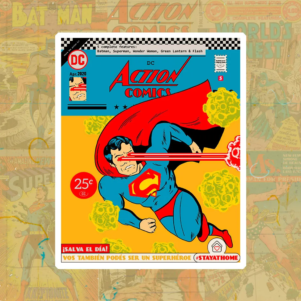 Ilustraré visuales estilo comic retro para tu proyecto