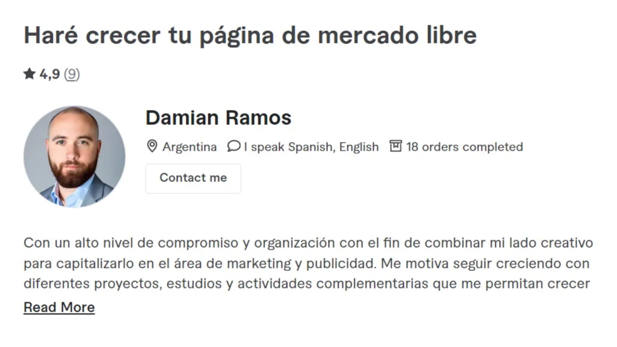 crecer tu cuenta de Mercado Libre