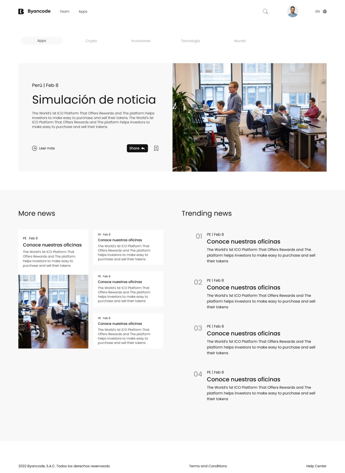 Desarrollo y Diseño de Páginas Web y Aplicaciones Móviles.