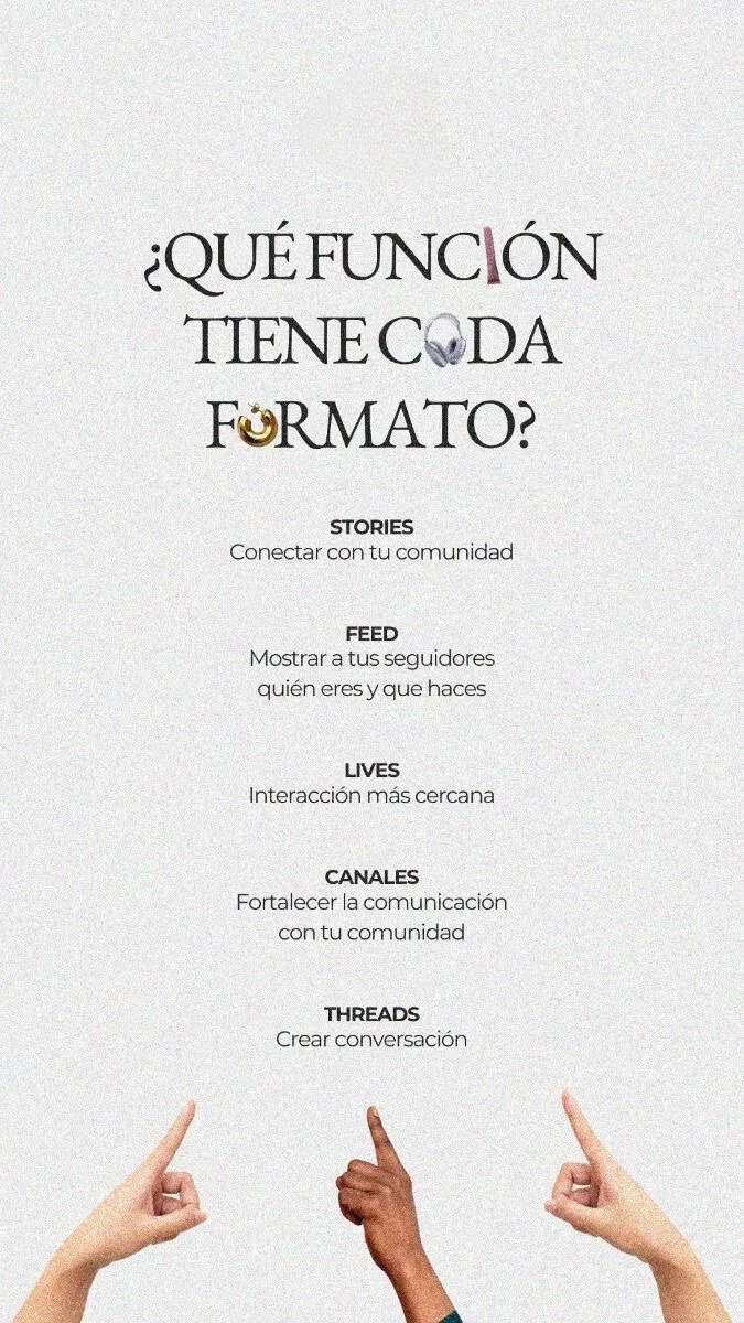 Manejo y diseño de tu posts para redes Instagram, Facebook, Tik tok