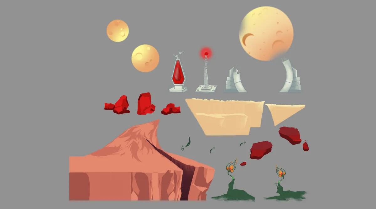 Titles y assets para tu videojuego
