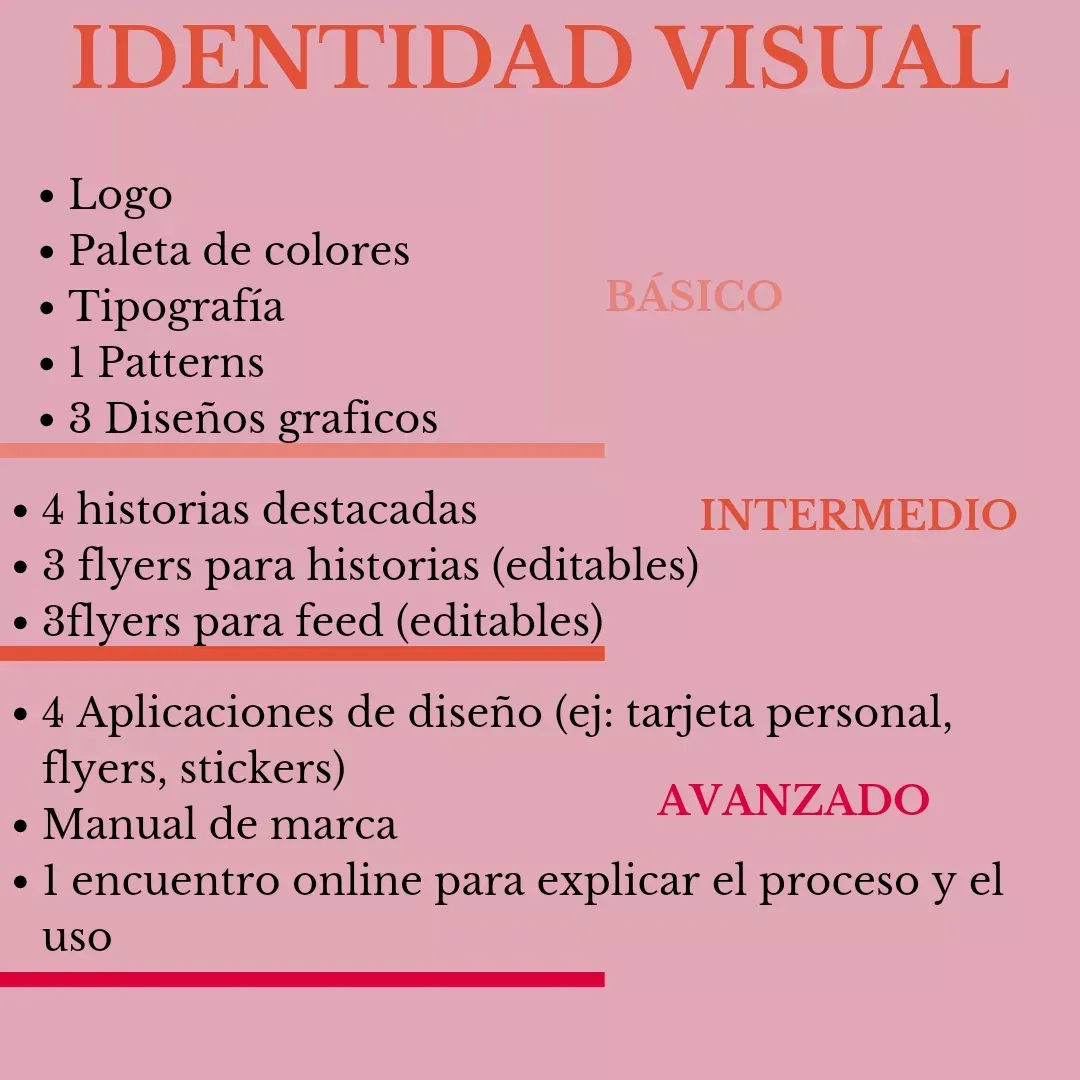 Identidad visual. Manejo de redes