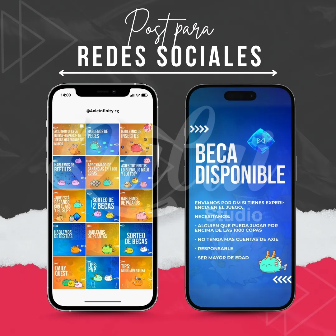 Plantillas o piezas Graficas para tus redes sociales
