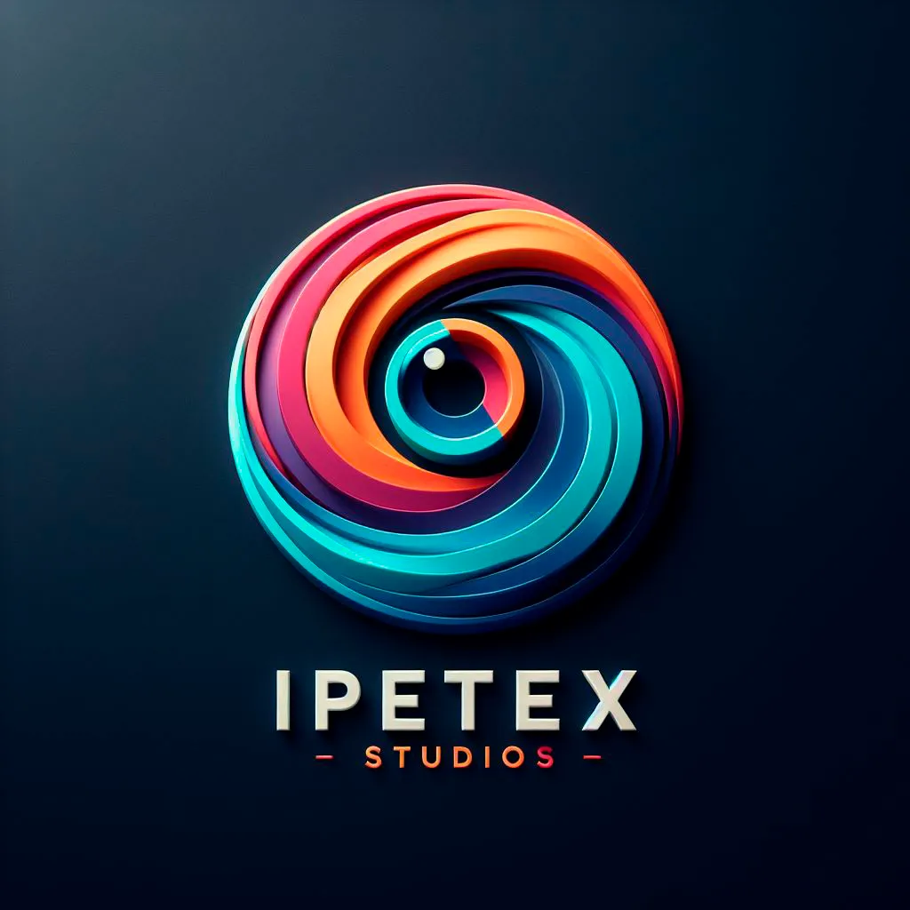 Diseño de logo en 2D y 3D con título, eslogan y color