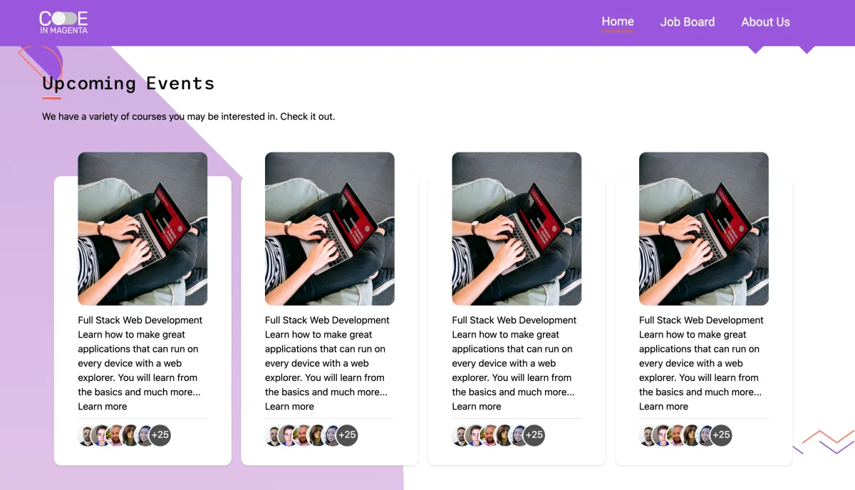 desarrollo web y mobile de landing page