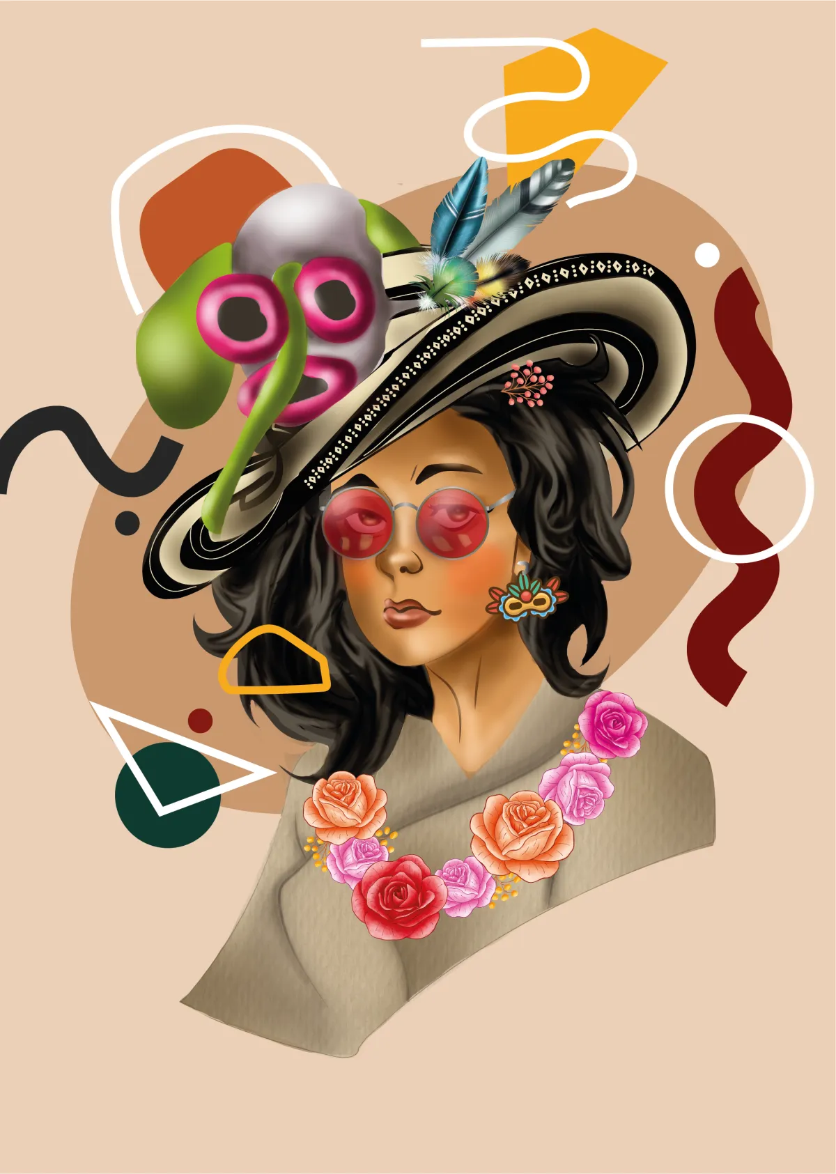 Hare ilustraciones para uso afiches y redes sociales 