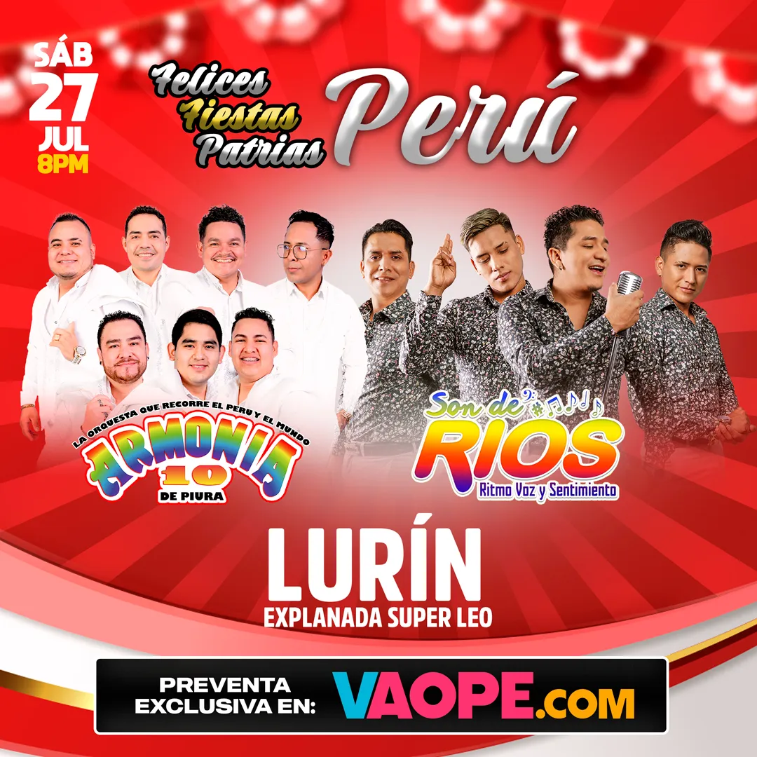 Realizo flyers para eventos grandes, conciertos