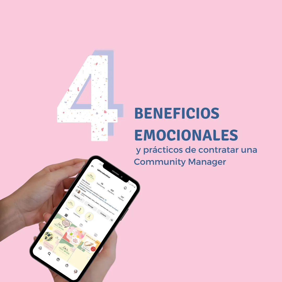 Gestión de tus redes sociales, experta en crecimiento orgánico.