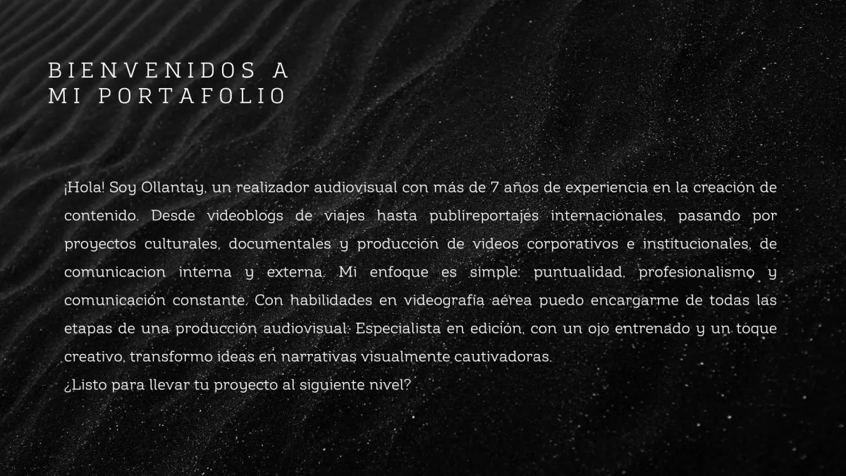 Tus videos brillar. Me adapto a tus necesidades.