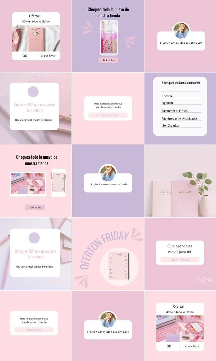 Crearé los mejores post para tus redes sociales 
