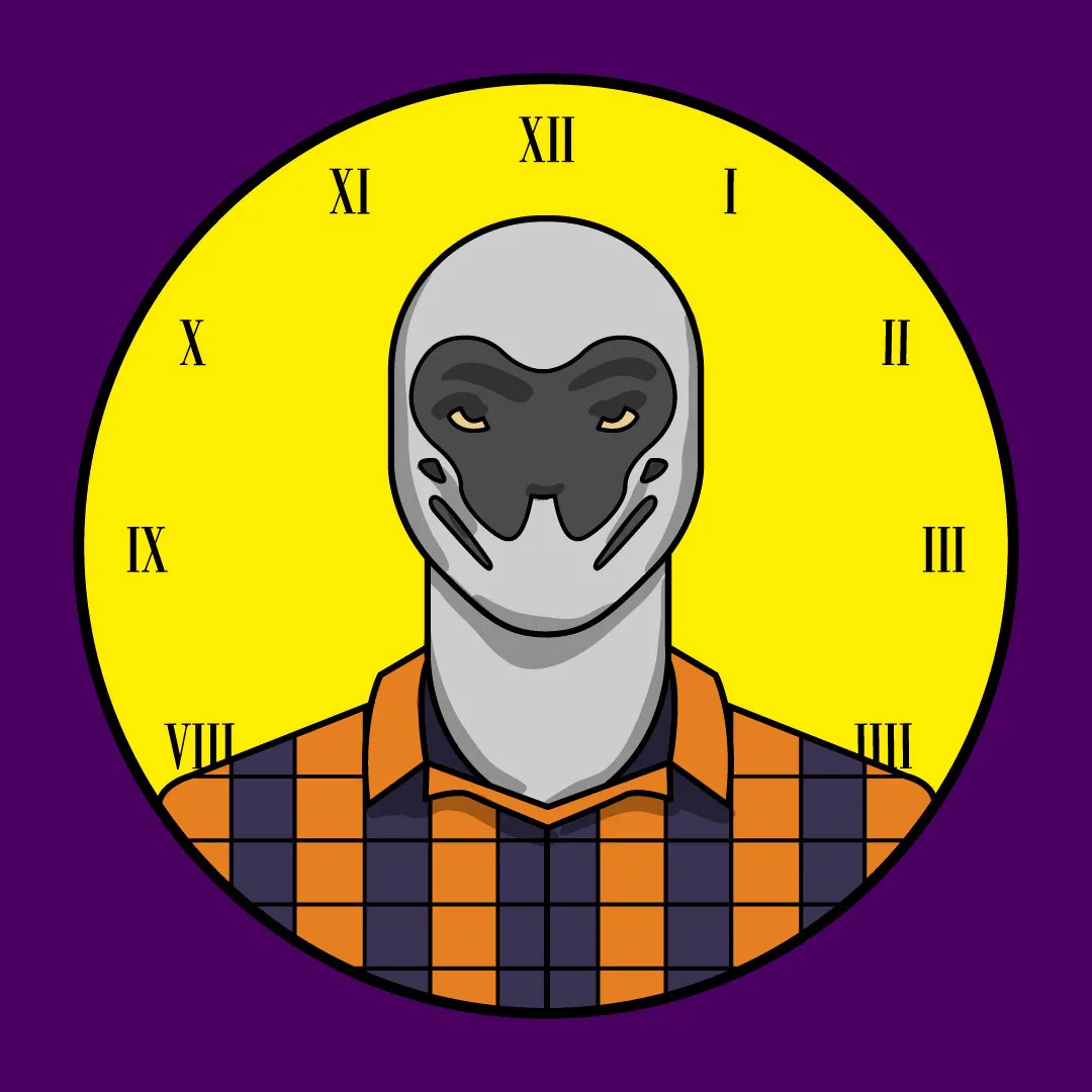 Diseñaré personajes vectoriales simétricos para tu proyecto