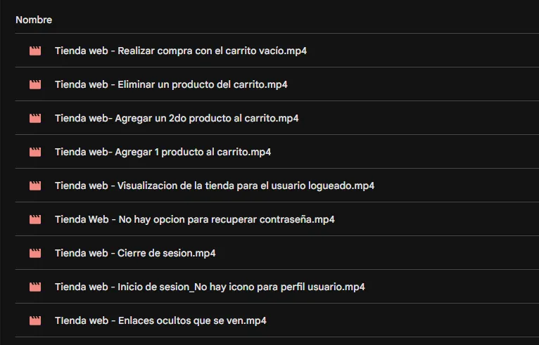 Pruebas en las apps o websites que quieras