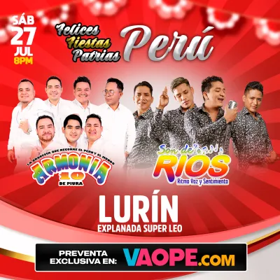 Realizo flyers para eventos grandes, conciertos