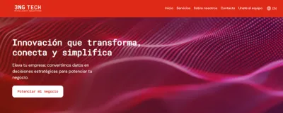 Tu landing / sitio web