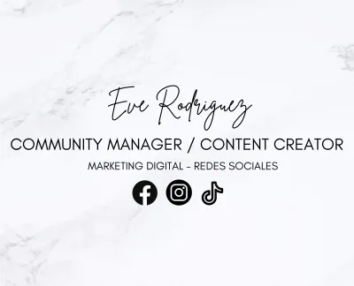 Servicio de Community Manager y creación de contenido para redes sociales