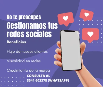 Potenciare tu marca en redes sociales - Aquí tu community manager