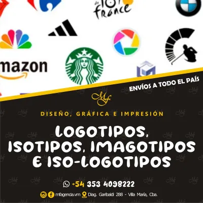 Diseñaré tu logo personalizado