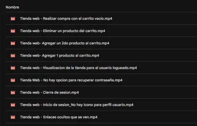 Pruebas en las apps o websites que quieras
