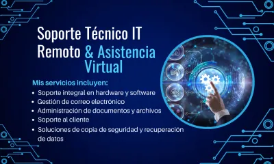 Asistencia Virtual y Soporte Técnico de Sistemas a Tu Alcance