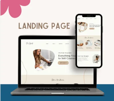 landing page