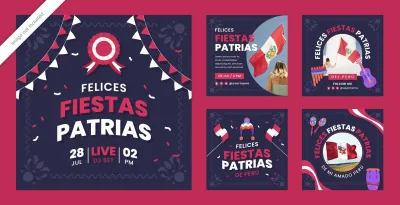 Haré diseño de publicaciones de intragram, collages, facebook.