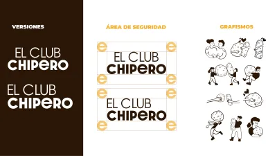 Diseño de identidad complejo/ Branding + aplicaciones