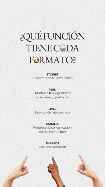Manejo y diseño de tu posts para redes Instagram, Facebook, Tik tok