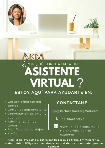  Asistente Virtual, Gestión al Cliente y Analista de E-commerce